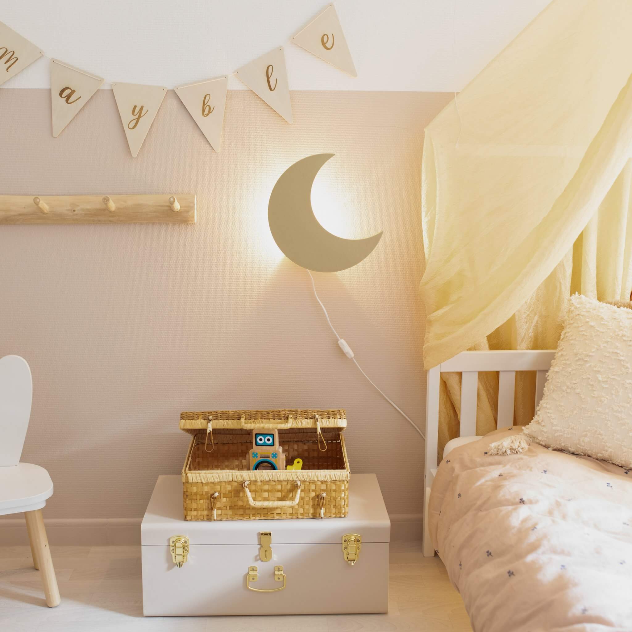 Wat voor lichtbron heb ik nodig voor mijn Toddie wandlamp?