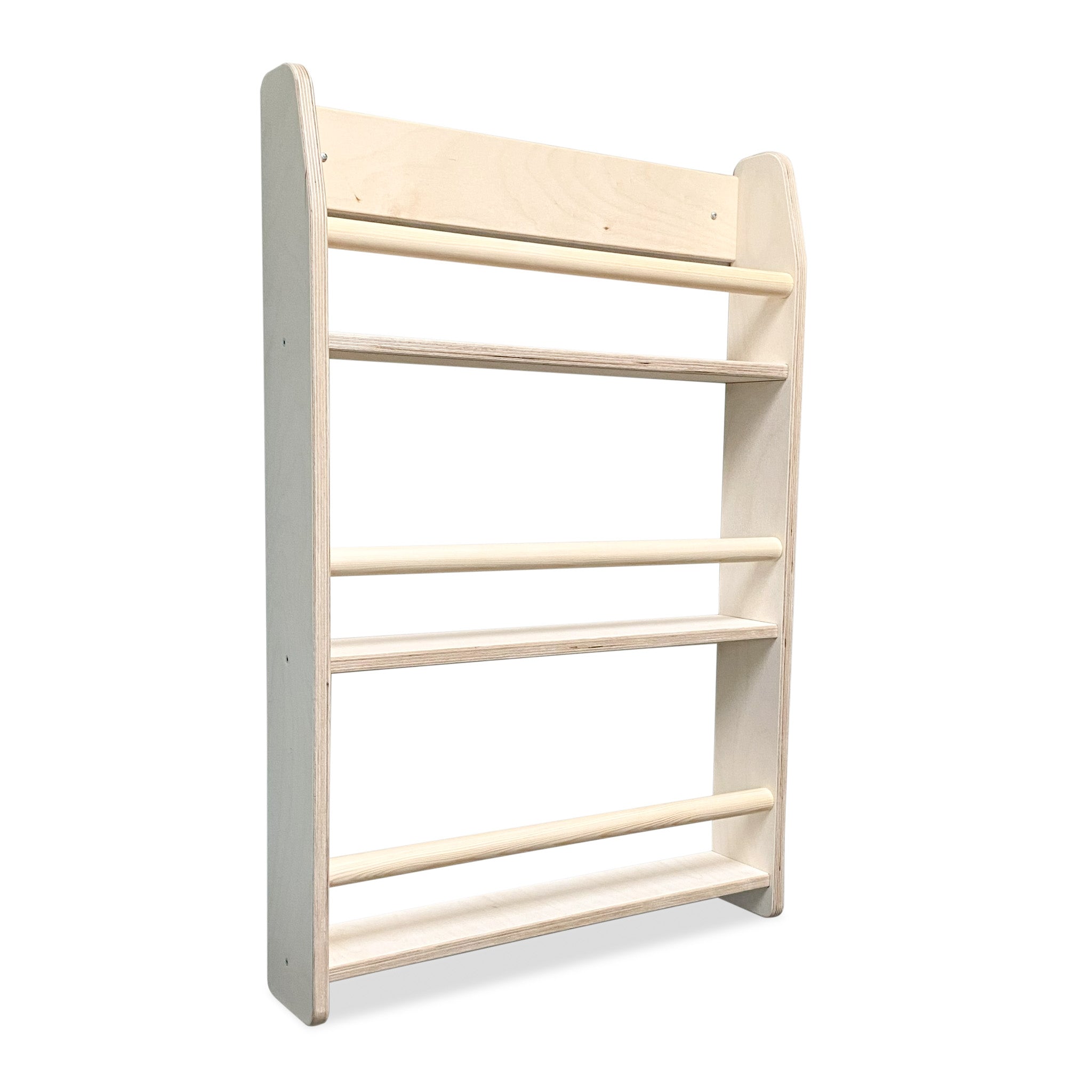 Shelfie Montessori bogreol til børneværelse | 3 planker - blanke