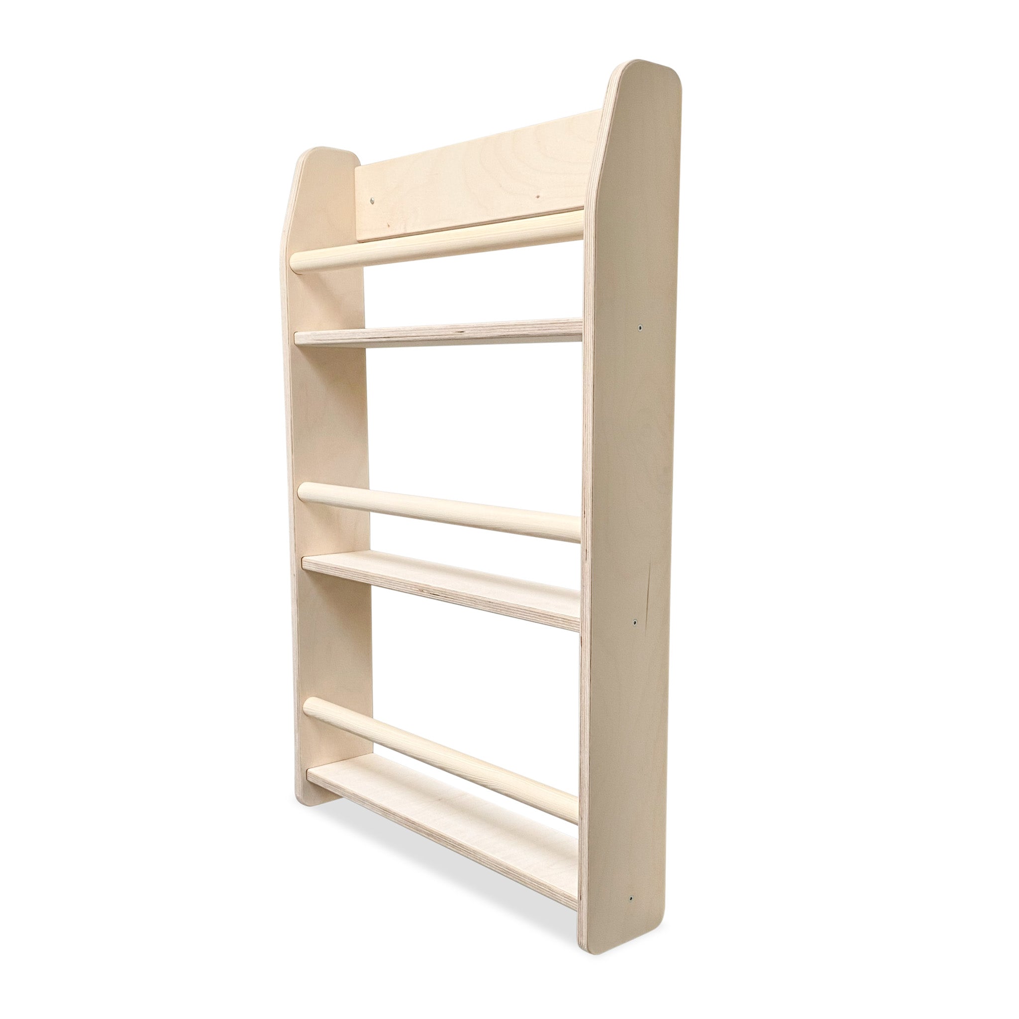 Shelfie Montessori bogreol til børneværelse | 3 planker - blanke