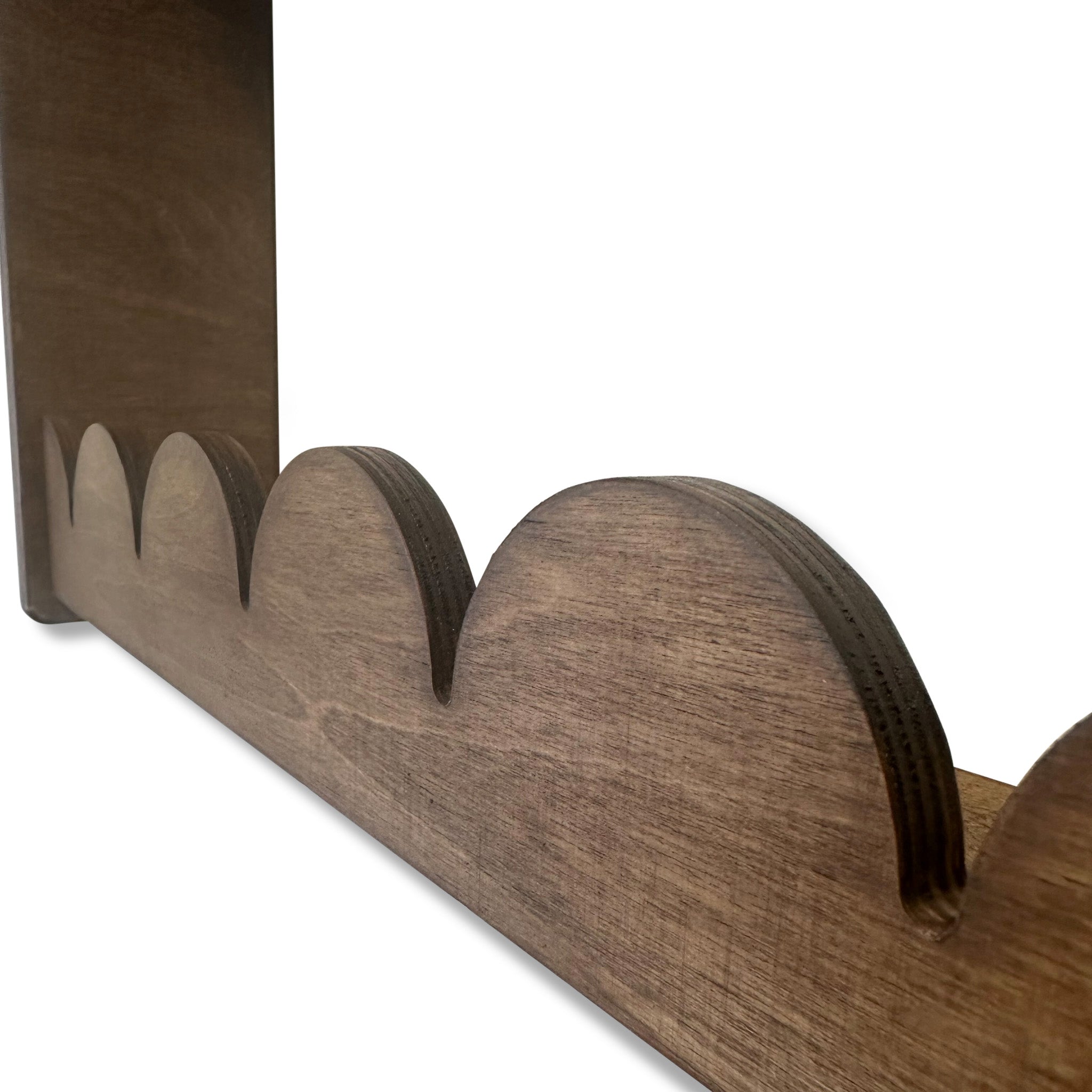 Bubble Montessori boekenrek kinderkamer | 3 planken - Wengé - toddie.nl ®