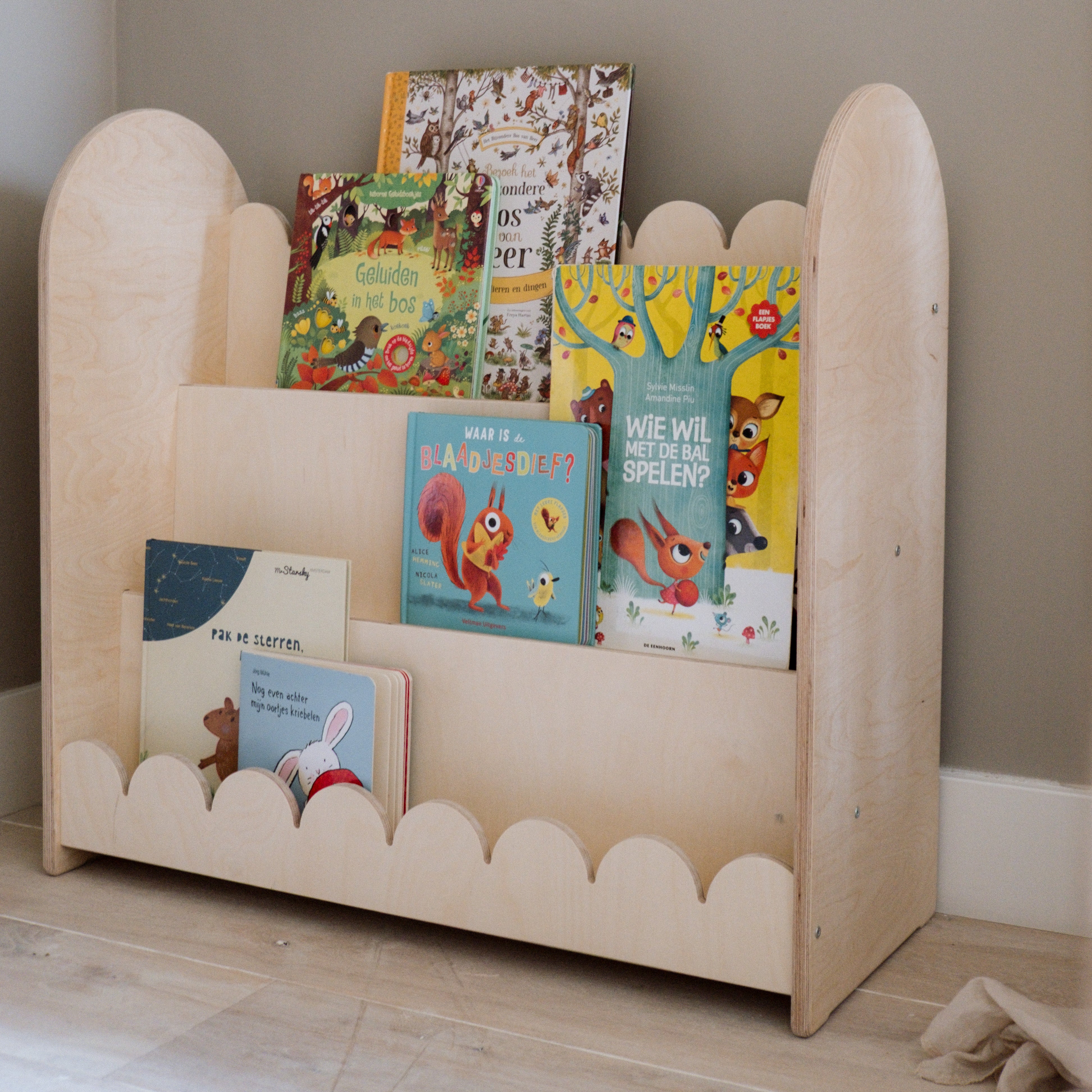Bubble Montessori reol til børneværelse | 3 trin - blank