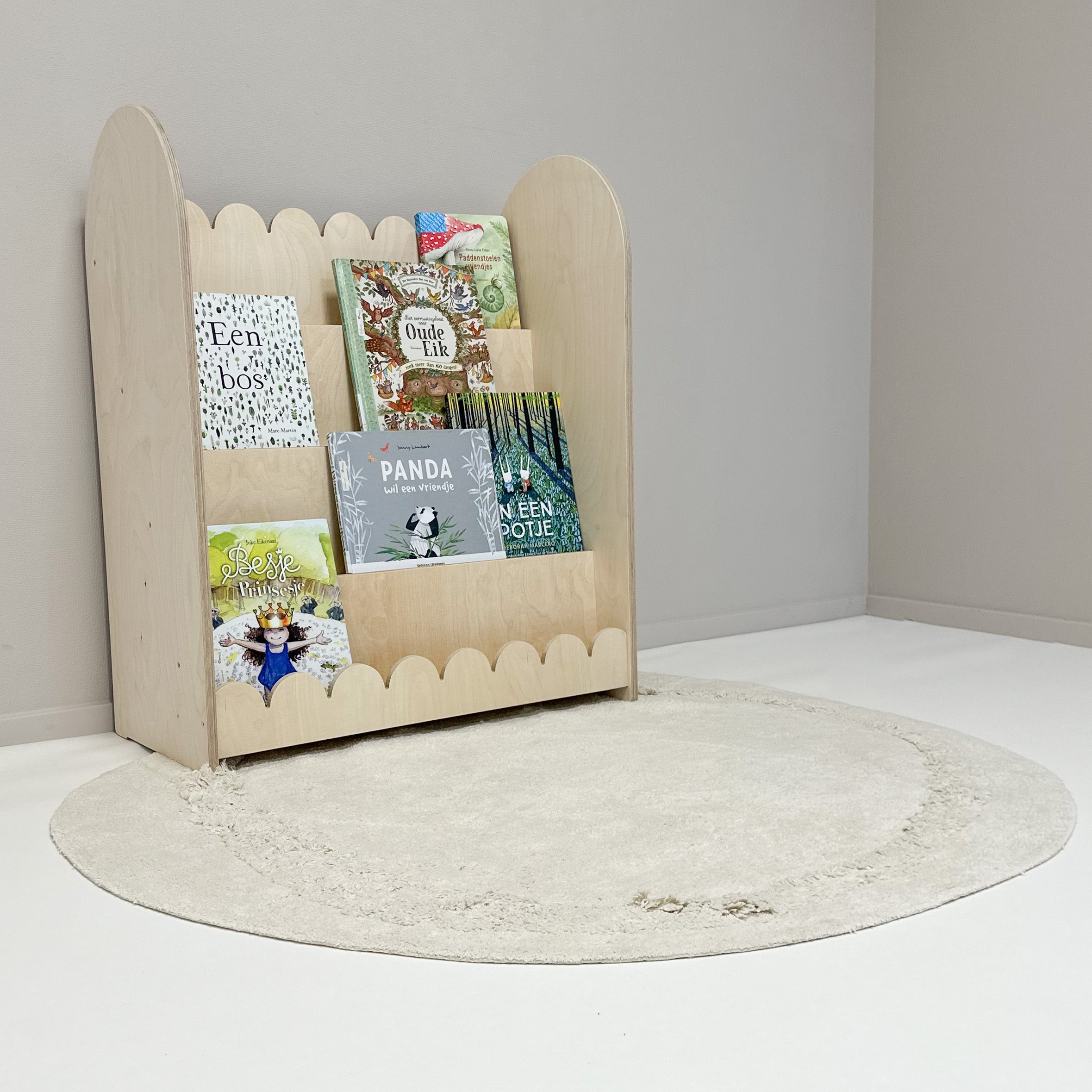 Bubble Montessori reol til børneværelse | 4 trin - blank