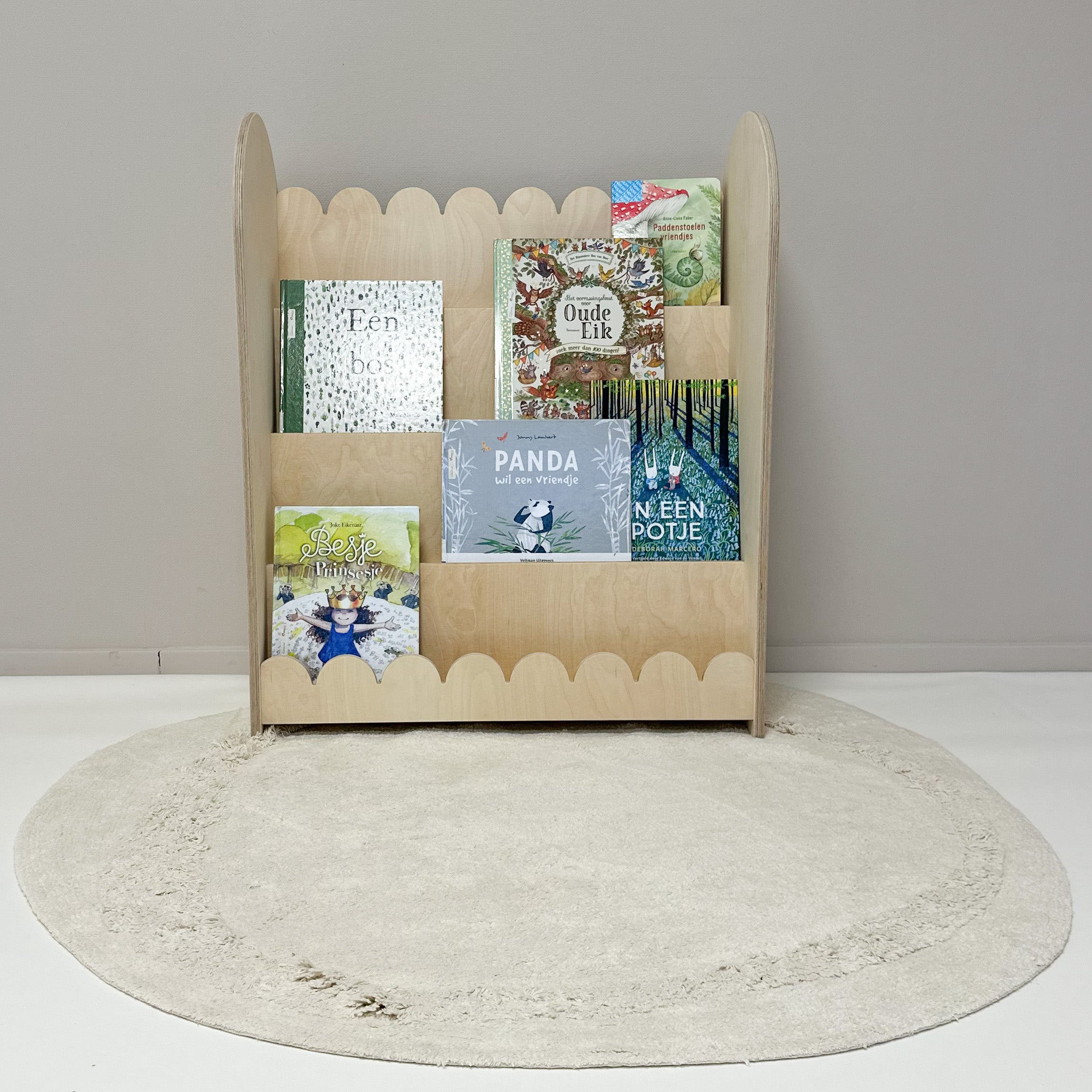 Bubble Montessori reol til børneværelse | 4 trin - blank