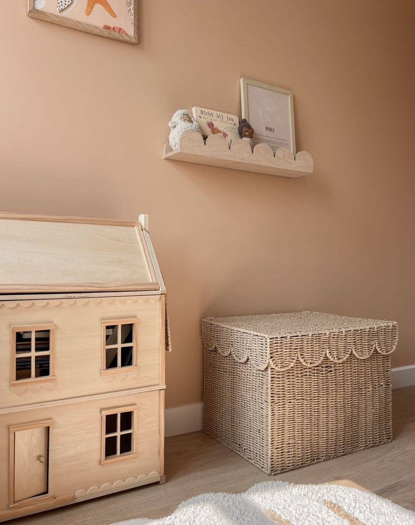 Bubble Montessori boekenrek kinderkamer | 1 plank - blank - toddie.nl ®