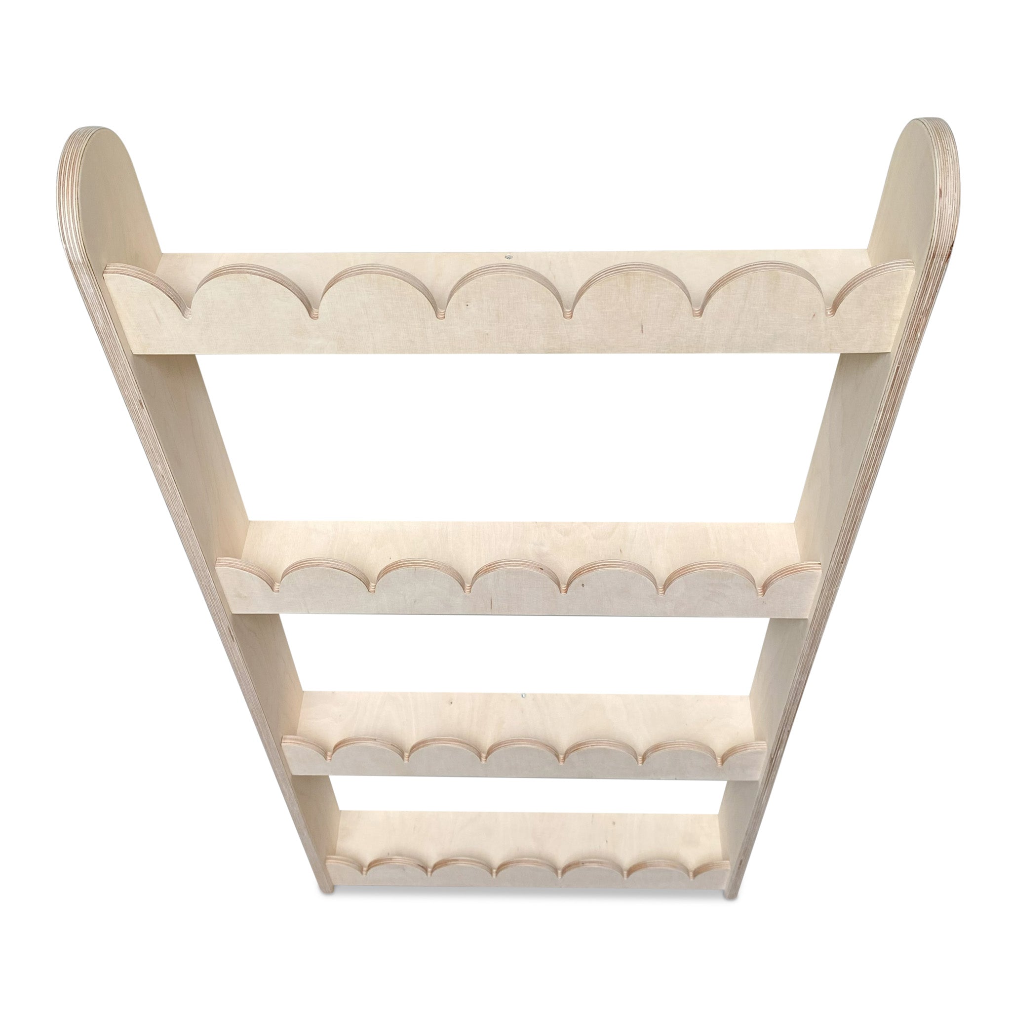 Bubble Montessori reol til børneværelse | 4 planker - blanke