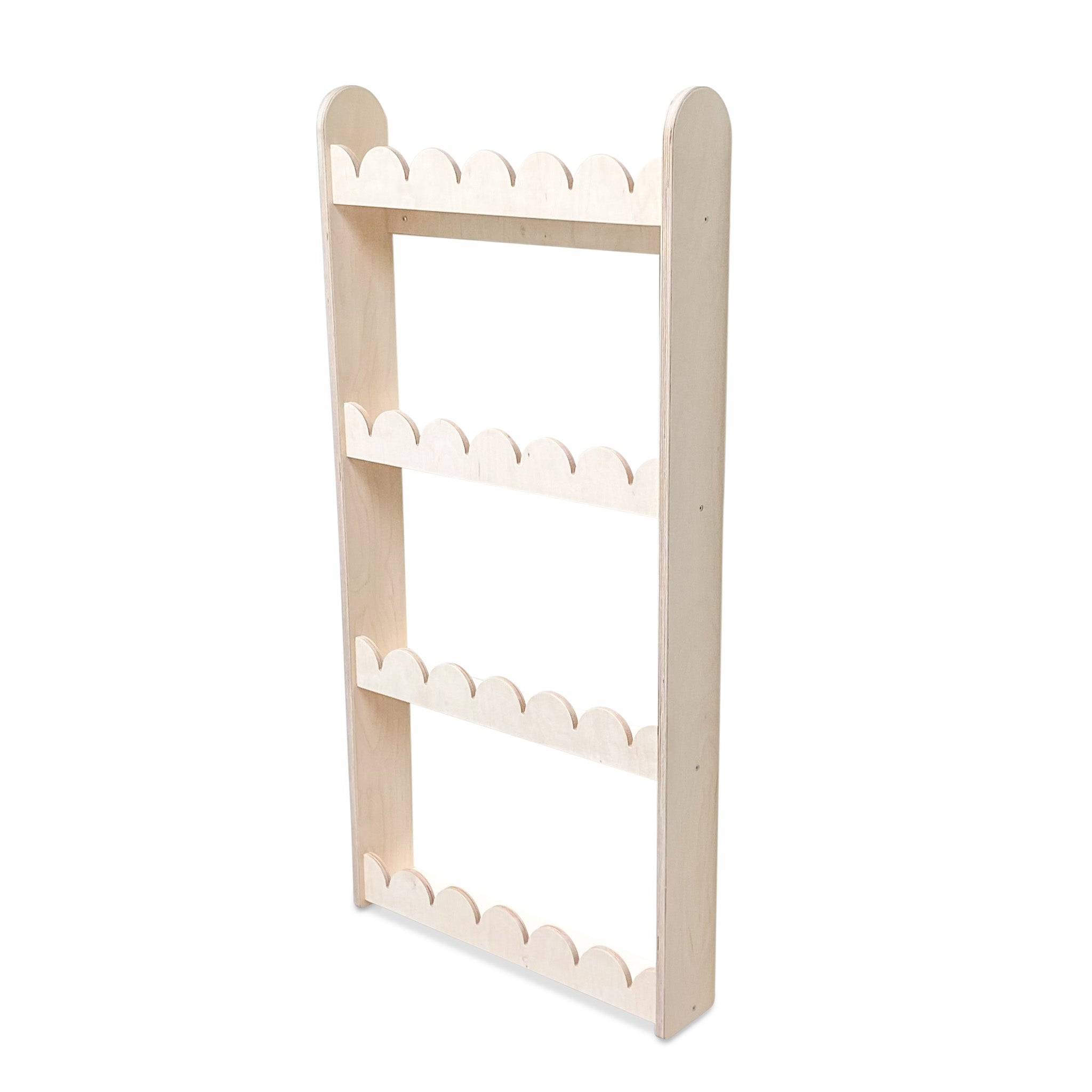 Bubble Montessori boekenrek kinderkamer | 4 planken - blank - toddie.nl ®