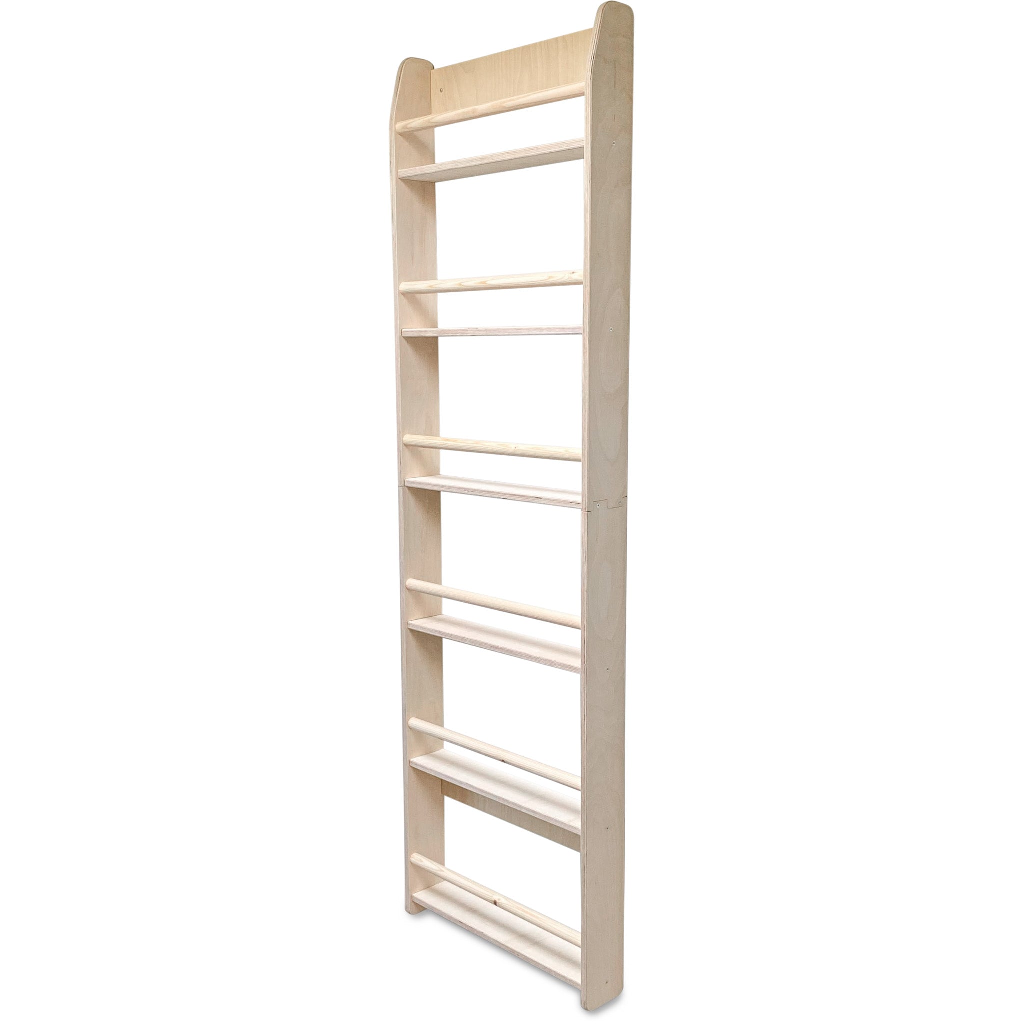 Shelfie Montessori bogreol til børneværelse | 6 planker - blanke