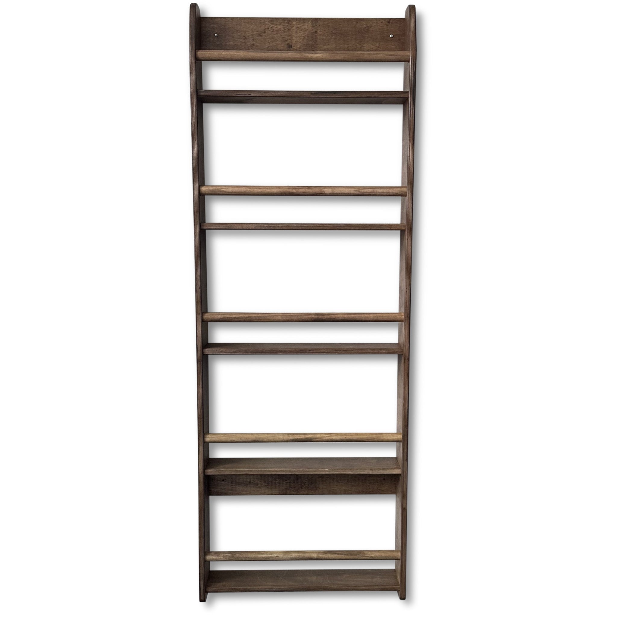 Shelfie montessori boekenrek kinderkamer | 5 planken - Wengé