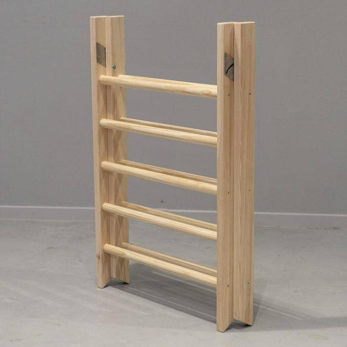 Houten klimrek, klimdriehoek inklapbaar - toddie.nl