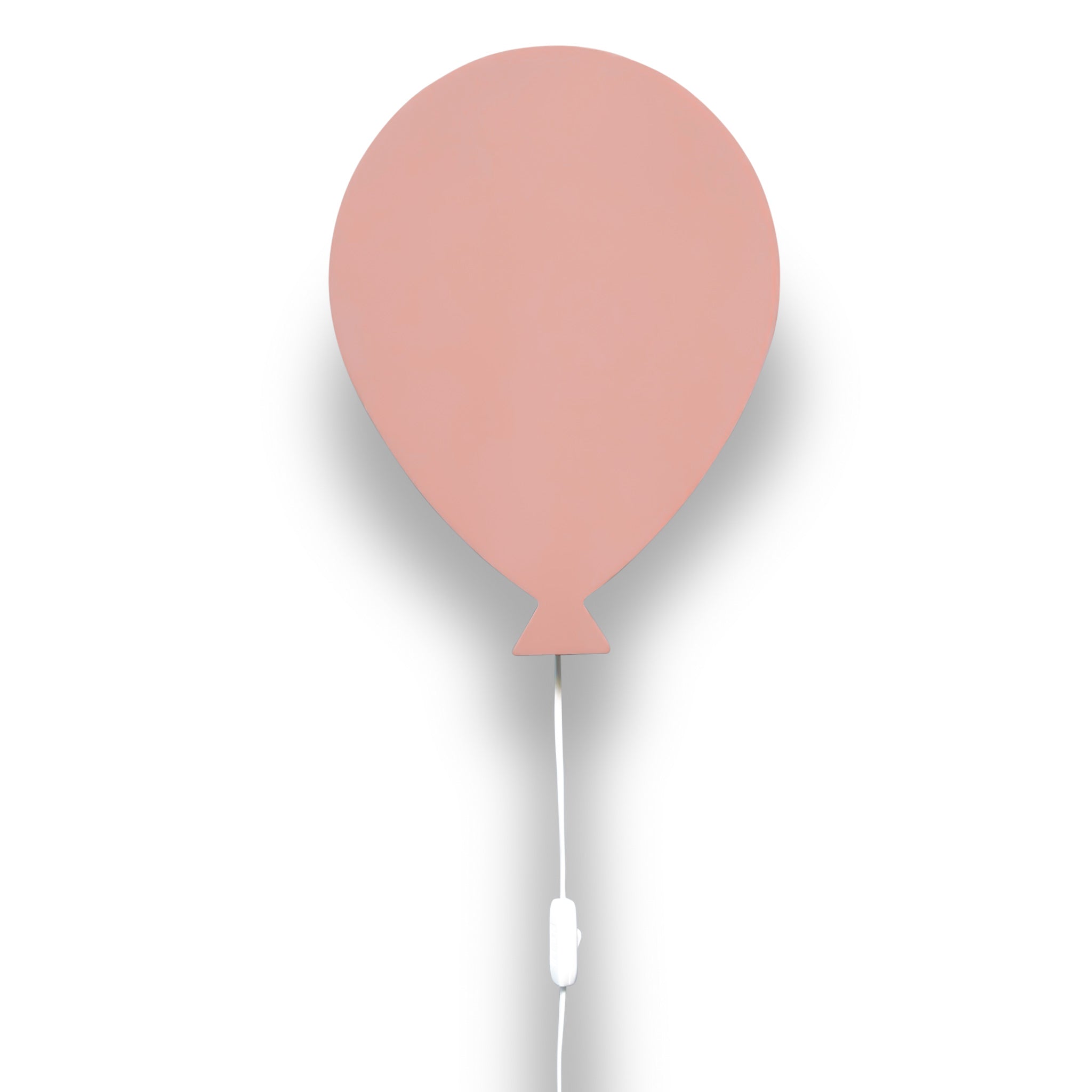 Houten wandlamp kinderkamer | Ballon - Terra Roze - toddie.nl