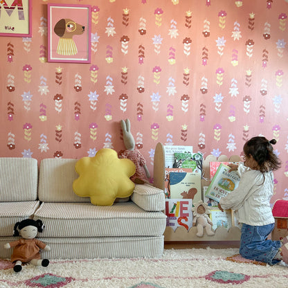Bubble Montessori boekenkast kinderkamer | 3 treden - blank - toddie.nl ®