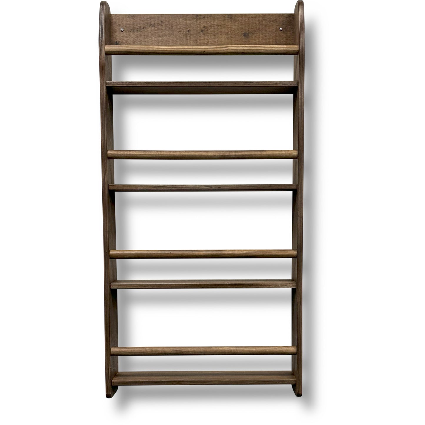Shelfie montessori boekenrek kinderkamer | 4 planken - Wengé - toddie.nl ®