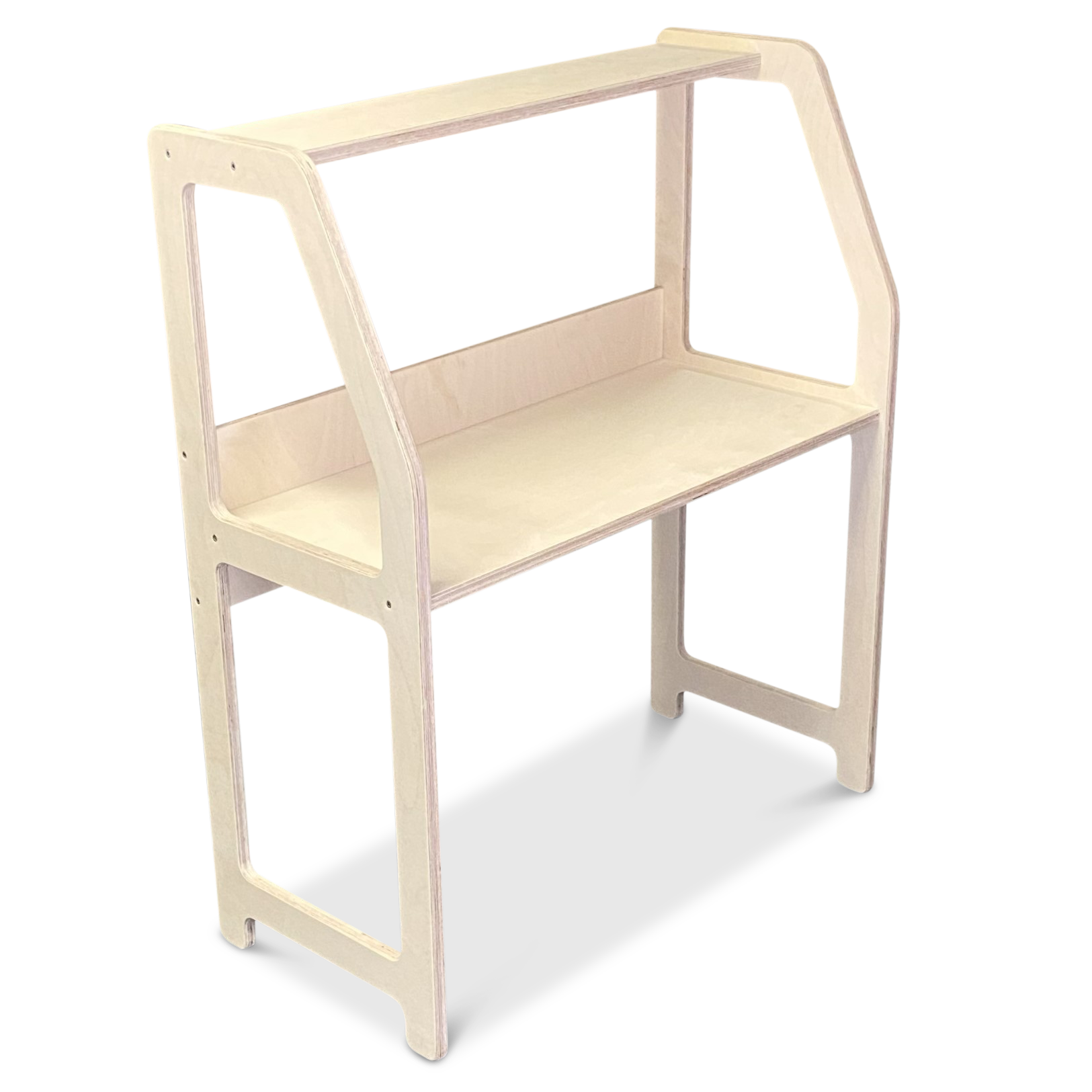 Moodie montessori houten bureau kinderkamer 2-7 jaar - blank - toddie.nl ®