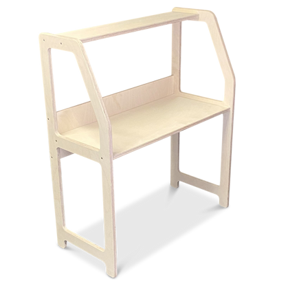 Moodie montessori houten bureau kinderkamer 2-7 jaar - blank - toddie.nl ®