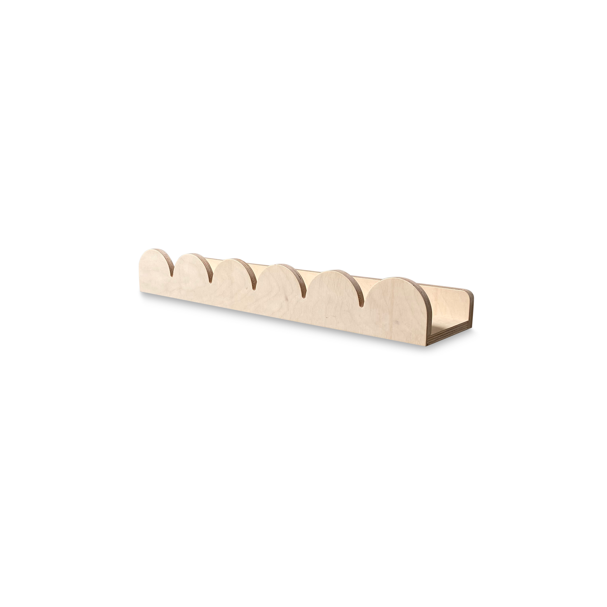 Bubble Montessori boekenrek kinderkamer | 1 plank - blank - toddie.nl ®
