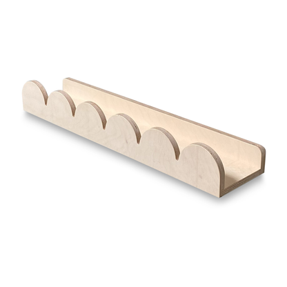 Bubble Montessori boekenrek kinderkamer | 1 plank - blank - toddie.nl ®