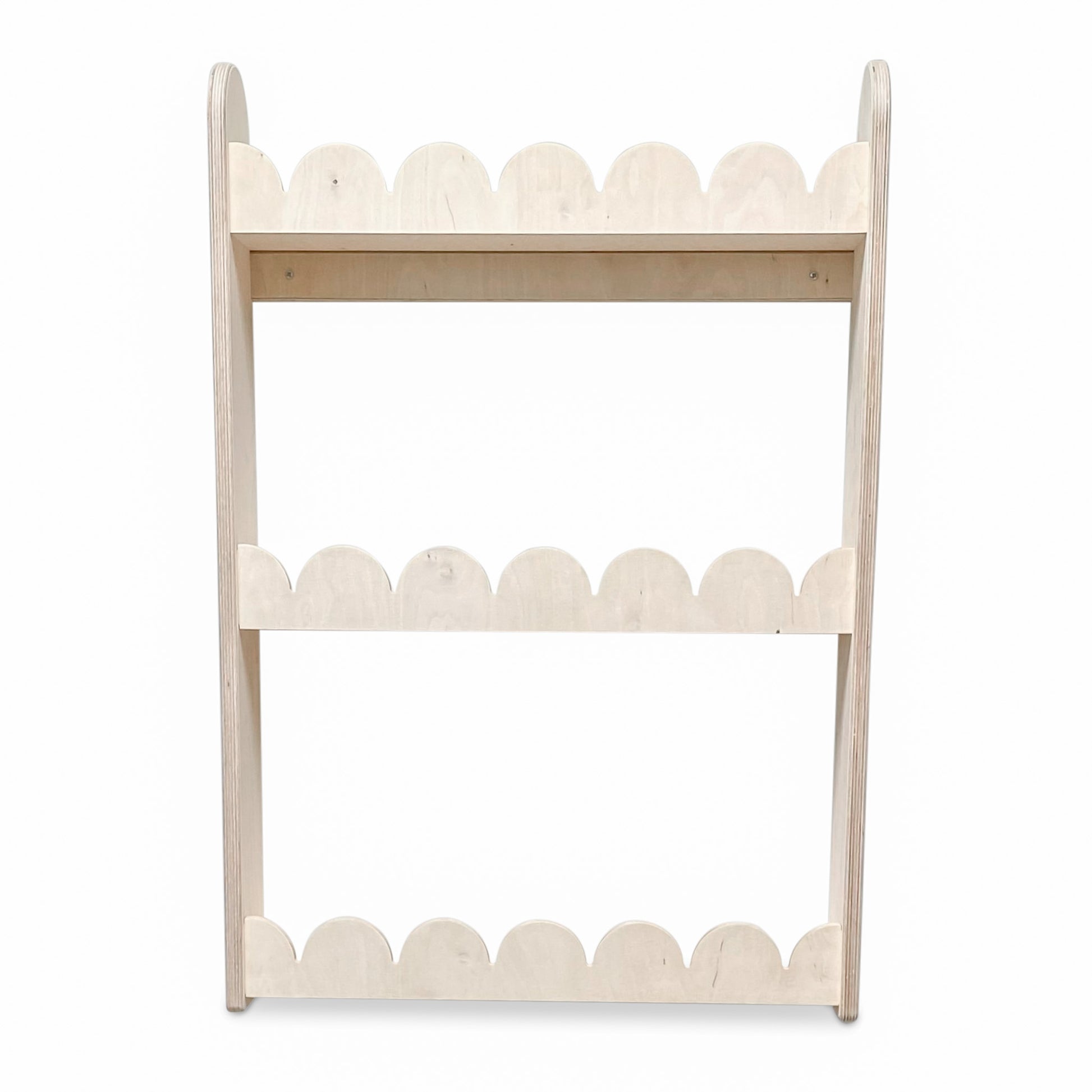 Bubble Montessori boekenrek kinderkamer | 3 planken - blank - toddie.nl ®