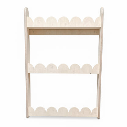 Bubble Montessori boekenrek kinderkamer | 3 planken - blank - toddie.nl ®