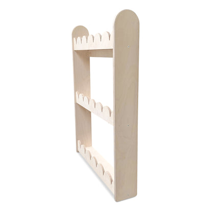 Bubble Montessori boekenrek kinderkamer | 3 planken - blank - toddie.nl ®