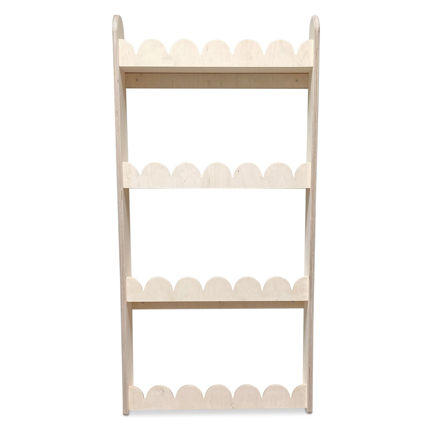 Bubble Montessori boekenrek kinderkamer | 4 planken - blank - toddie.nl ®
