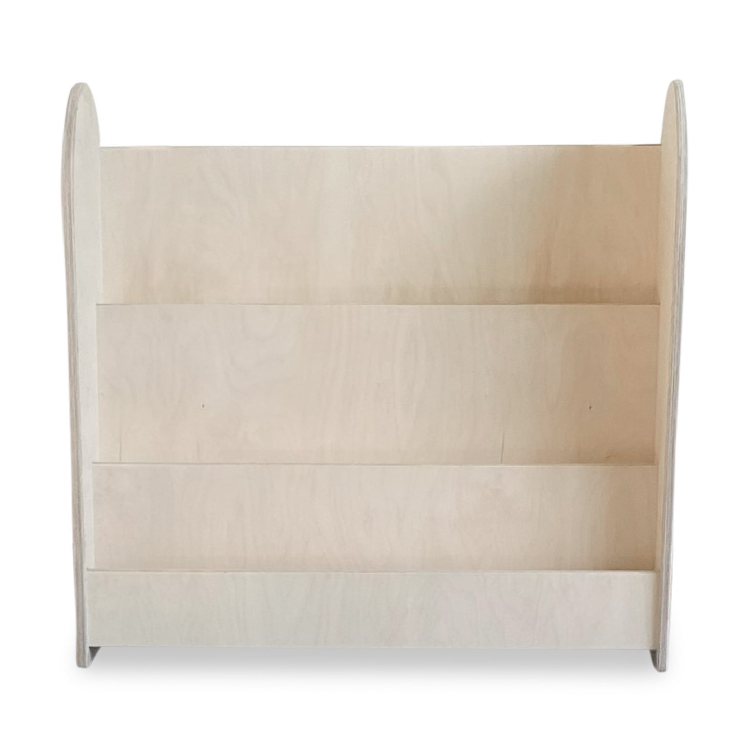 Round Montessori boekenkast kinderkamer | 3 treden - blank - toddie.nl ®