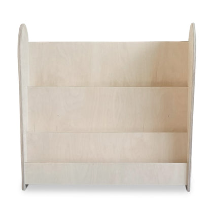 Round Montessori boekenkast kinderkamer | 3 treden - blank - toddie.nl ®