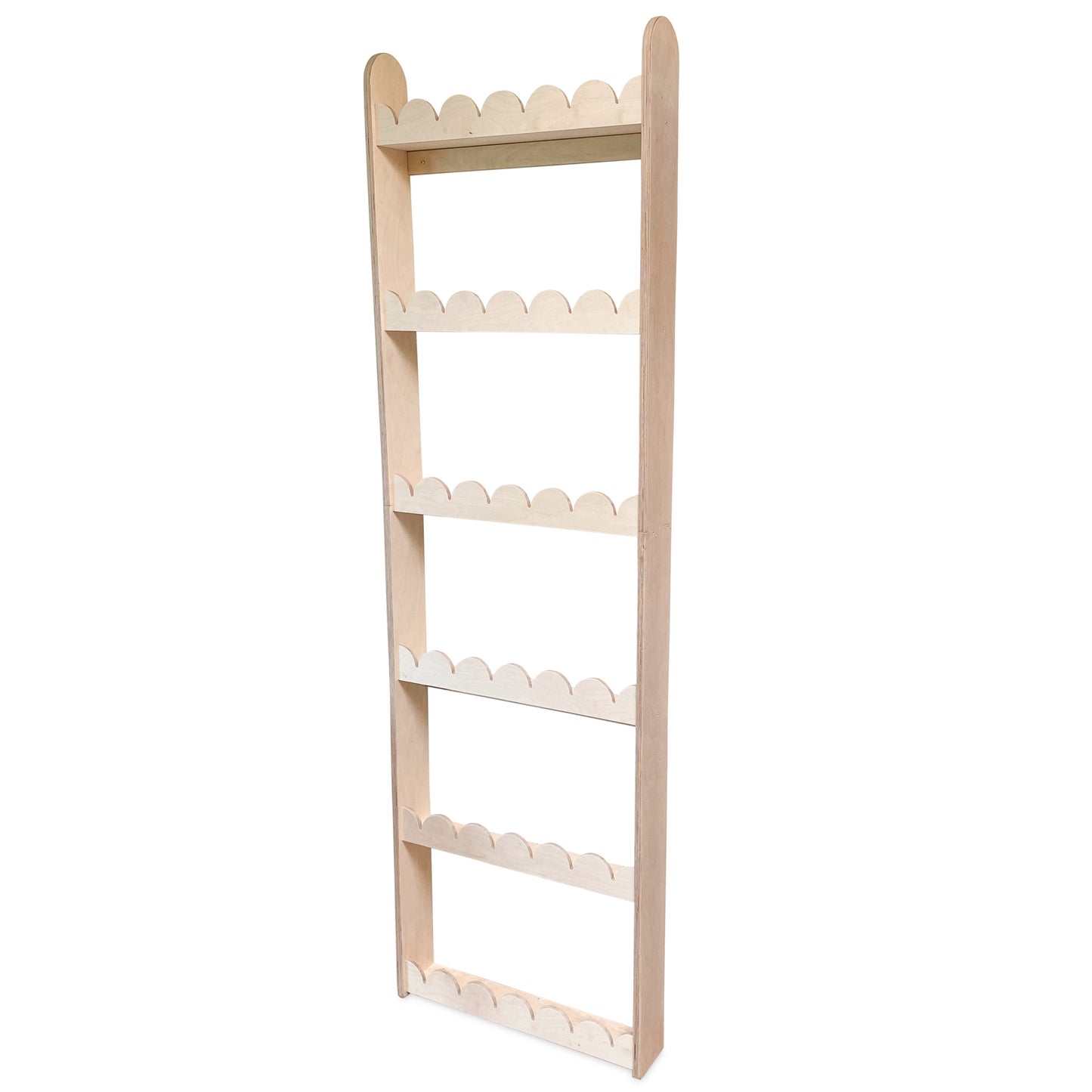 Bubble Montessori boekenrek kinderkamer | 6 planken - blank - toddie.nl ®