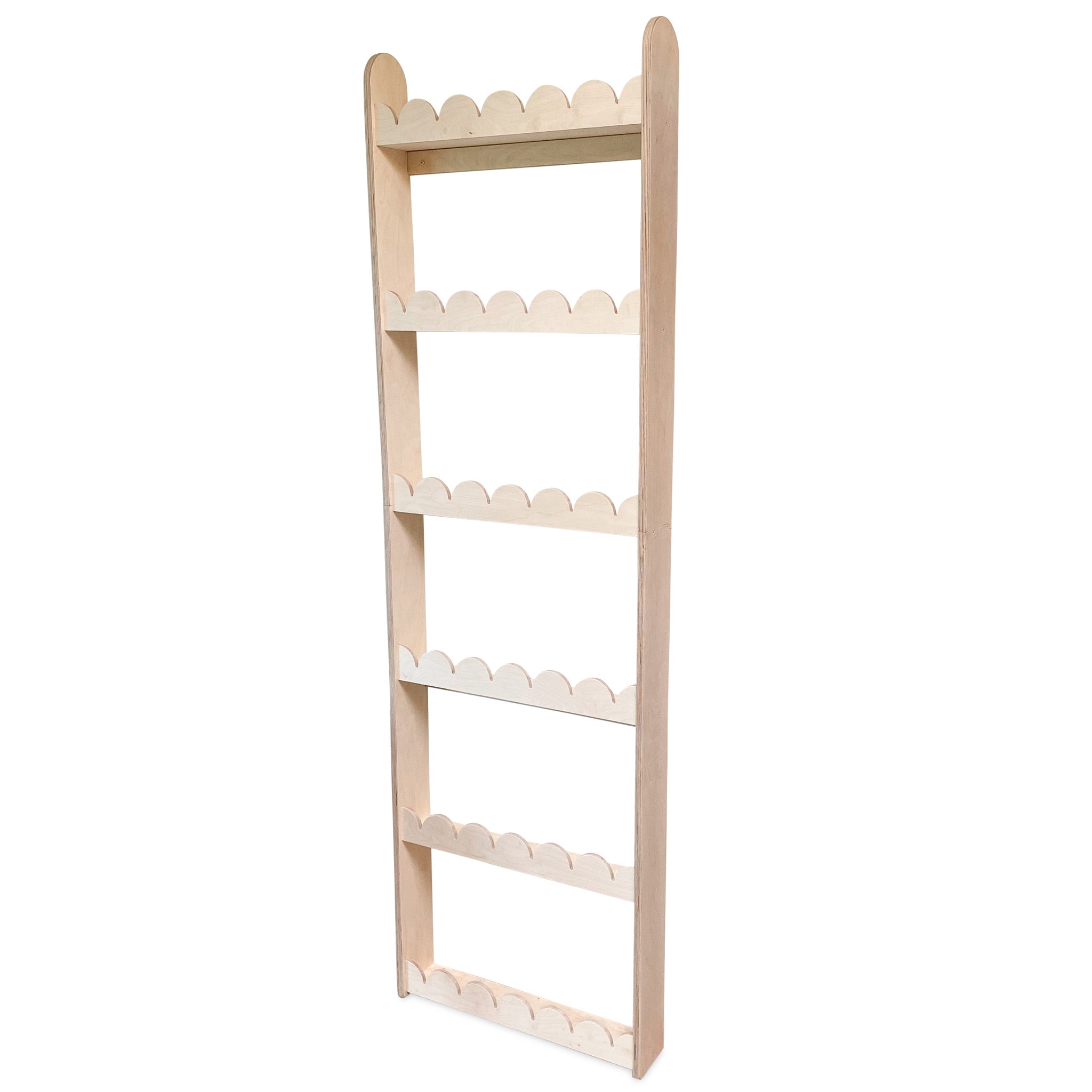 Bubble Montessori boekenrek kinderkamer | 6 planken - blank
