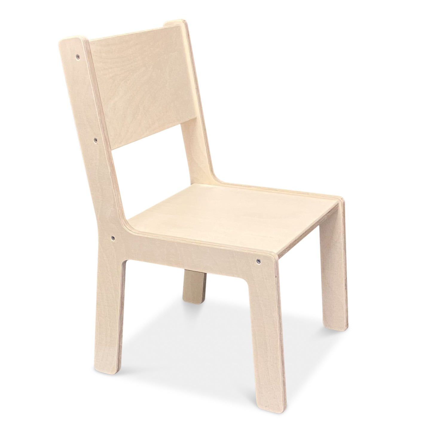 Skinnie houten kinderstoeltje 2-7 jaar | Kleuterstoeltje - blank - toddie.nl ®