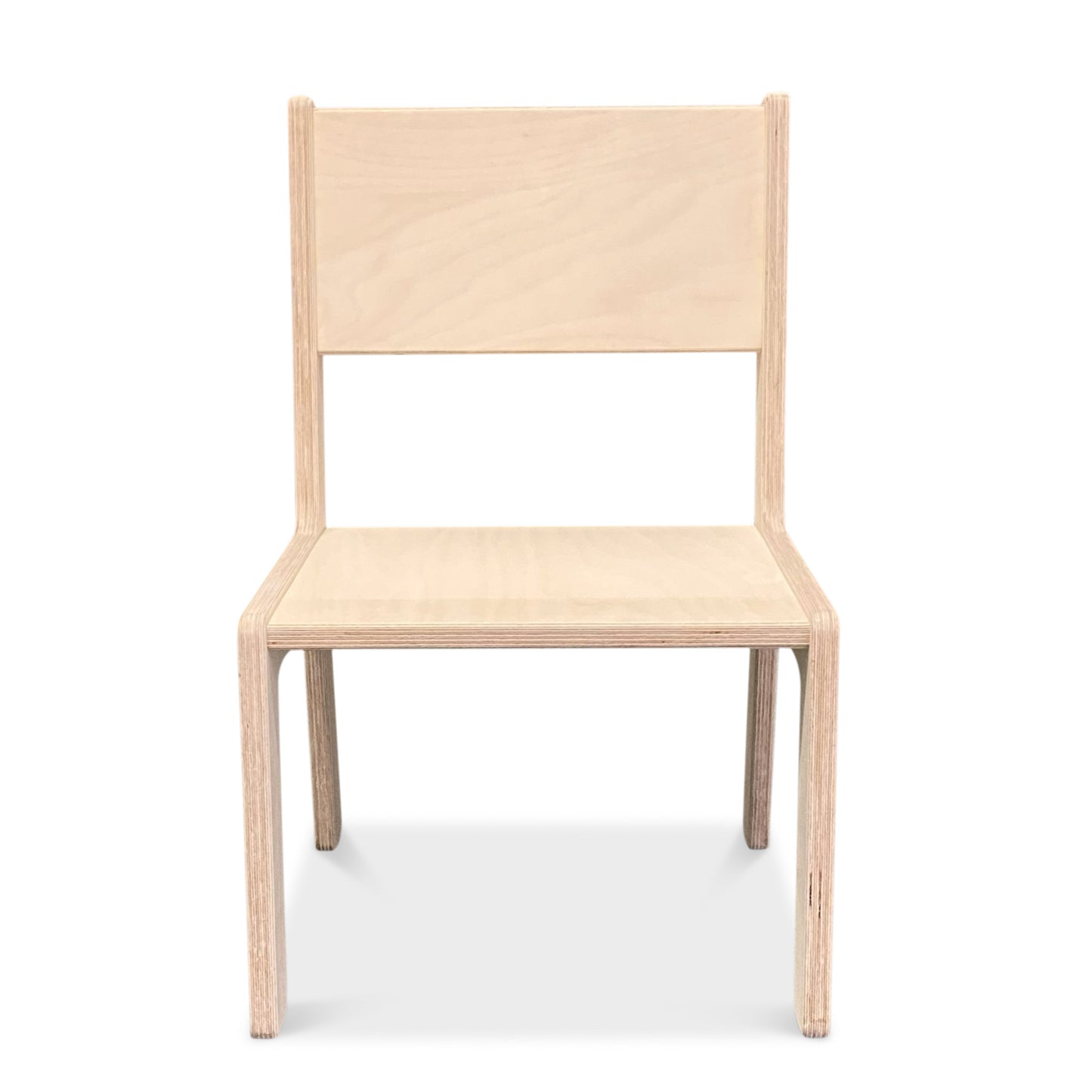 Skinnie houten kinderstoeltje 2-7 jaar | Kleuterstoeltje - blank - toddie.nl ®