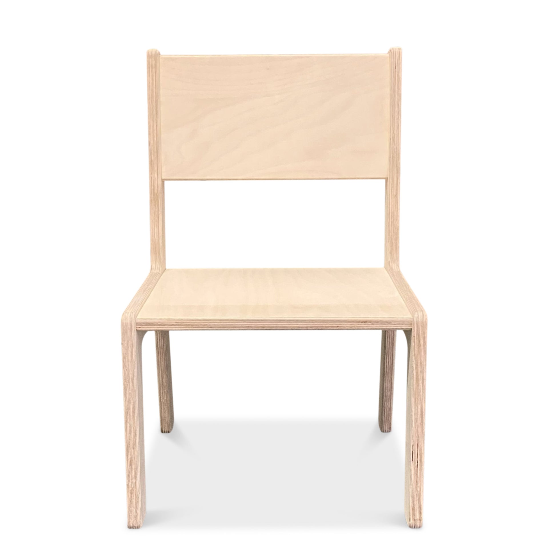 Skinnie houten kinderstoeltje 2-7 jaar | Kleuterstoeltje - blank - toddie.nl ®
