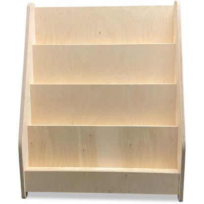 Moodie montessori boekenkast kinderkamer | 4 treden - blank - toddie.nl ®
