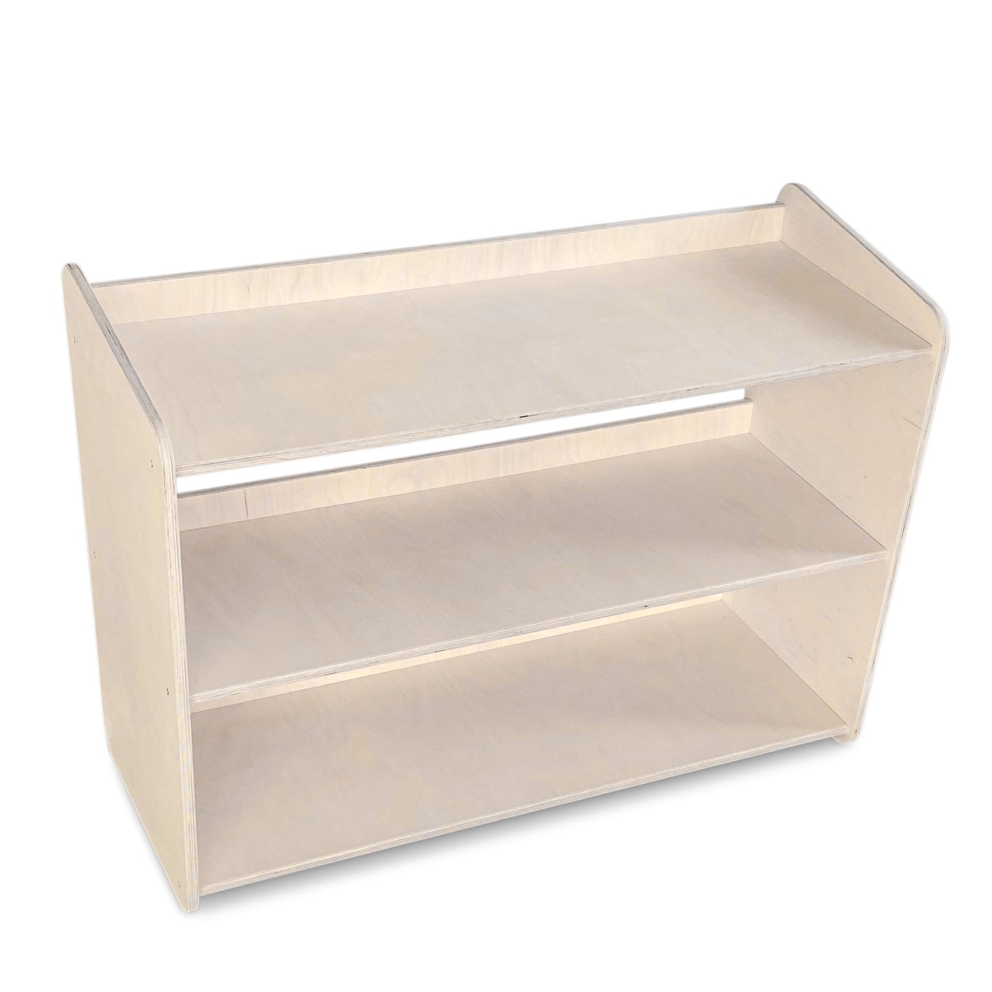 Jollie Montessori speelgoedkast | Boekenkast 3 planken - blank - toddie.nl ®