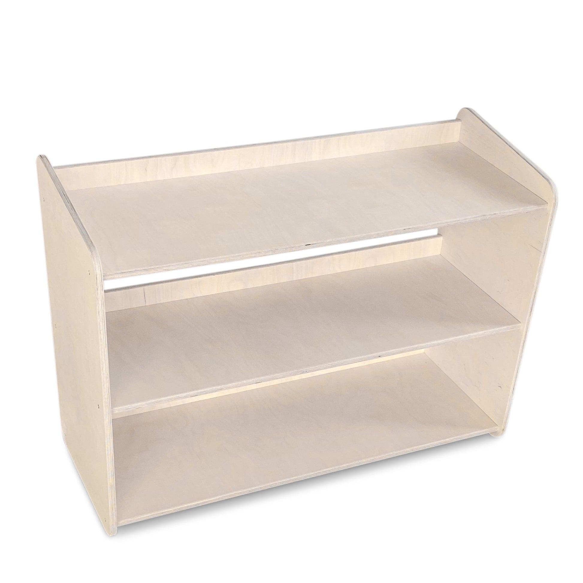 Jollie Montessori speelgoedkast | Boekenkast 3 planken - blank - toddie.nl ®