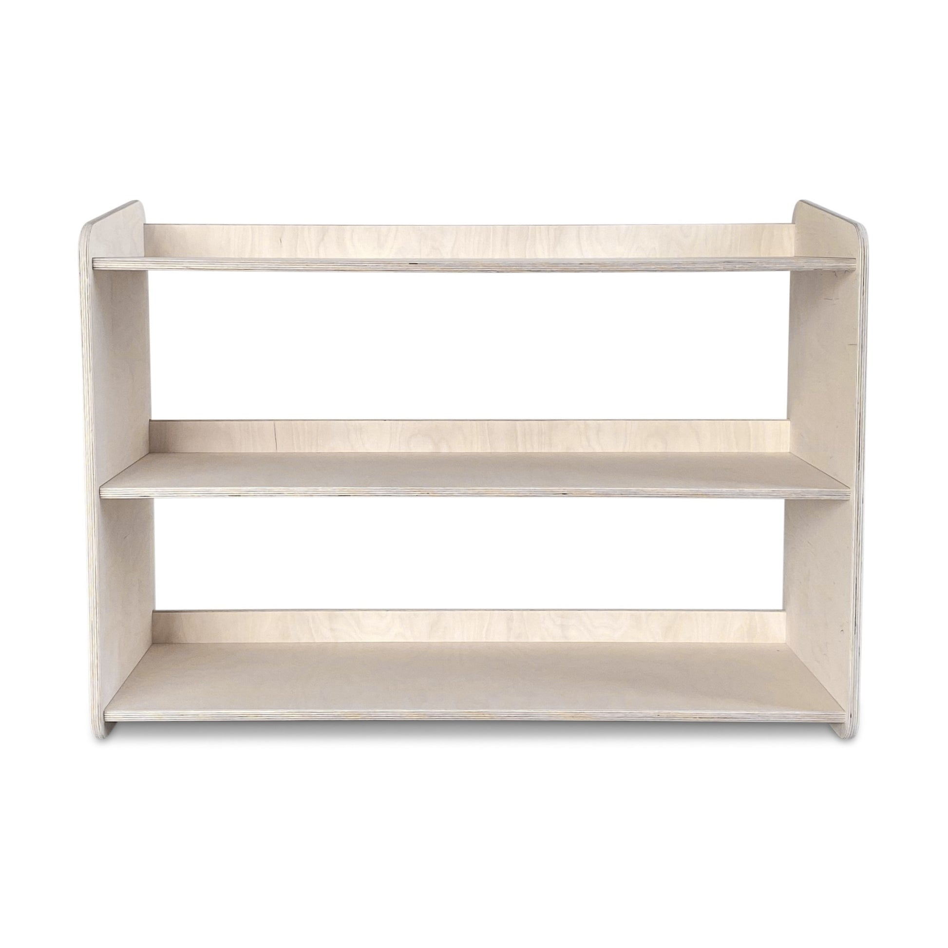 Jollie Montessori speelgoedkast | Boekenkast 3 planken - blank - toddie.nl ®
