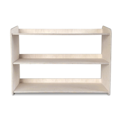 Jollie Montessori speelgoedkast | Boekenkast 3 planken - blank - toddie.nl ®