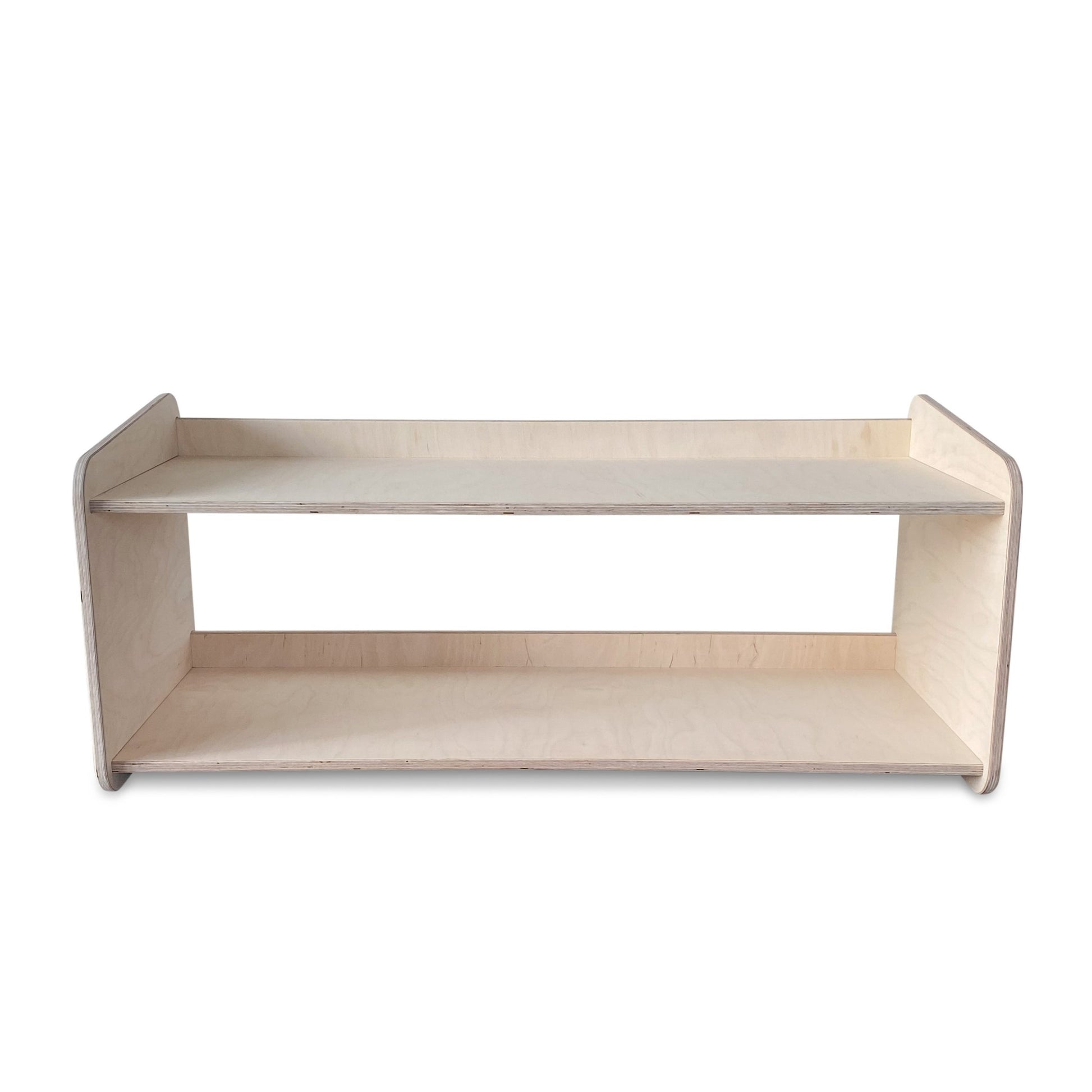 Jollie montessori speelgoedkast | Boekenkast 2 planken - blank - toddie.nl ®