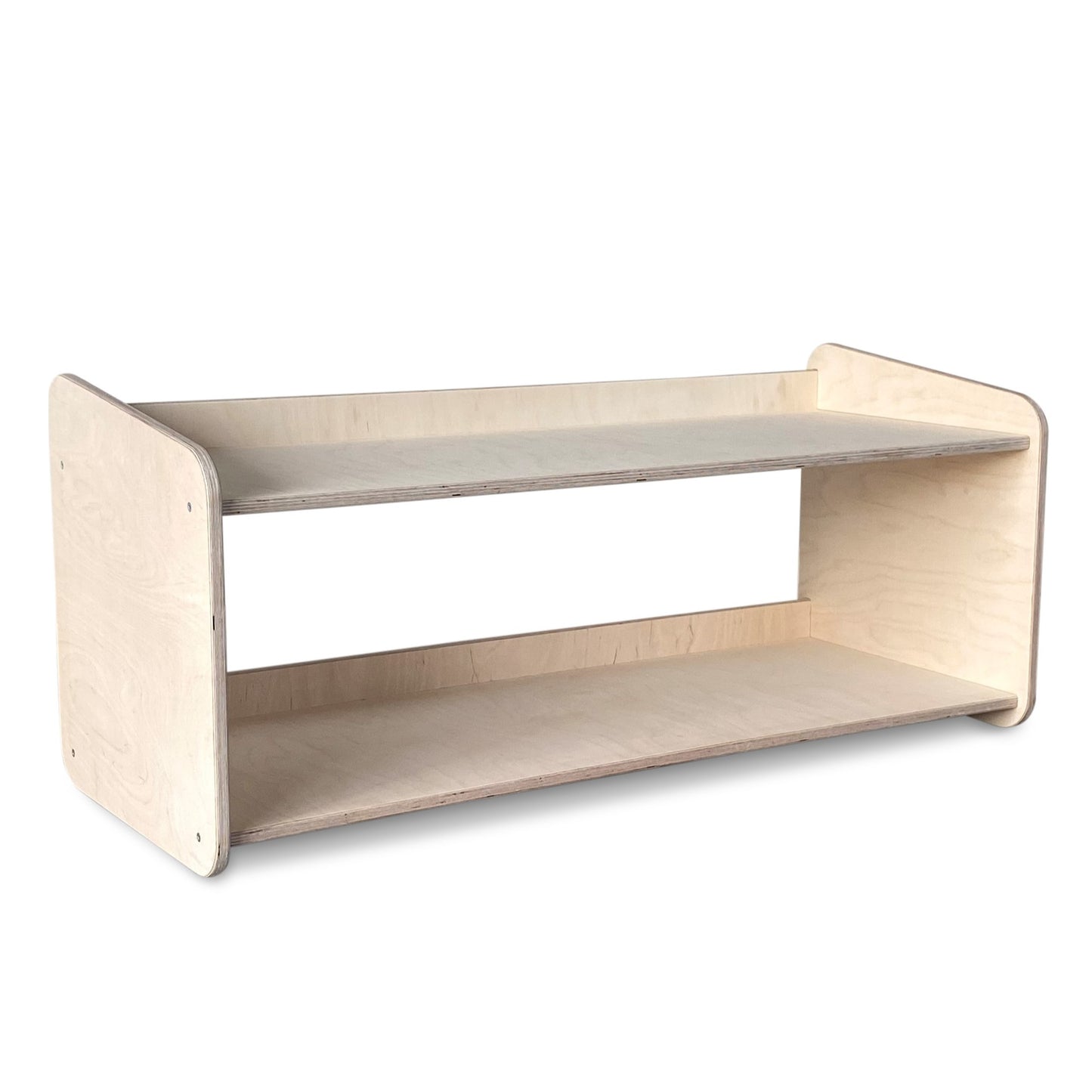 Jollie montessori speelgoedkast | Boekenkast 2 planken - blank - toddie.nl ®