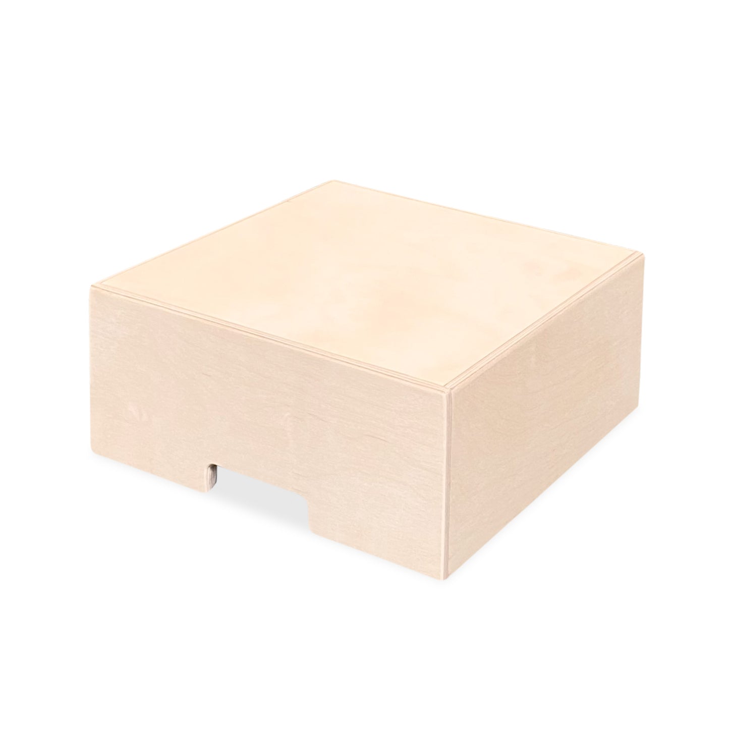 Montessori opbergkisten kinderkamer | Stapelbare houten kisten als opstapje - blank - toddie.nl ®