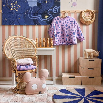Montessori opbergkisten kinderkamer | Stapelbare houten kisten als opstapje - blank - toddie.nl ®