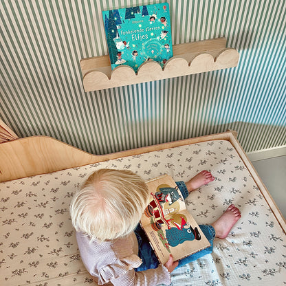 Bubble Montessori boekenrek kinderkamer | 1 plank - blank - toddie.nl ®