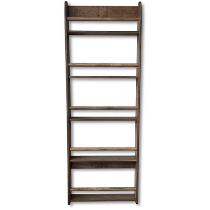 Shelfie montessori boekenrek kinderkamer | 5 planken - Wengé - toddie.nl ®