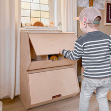 Stowie Stapelbare Opbergkist met Deksel - blank - toddie.nl ®