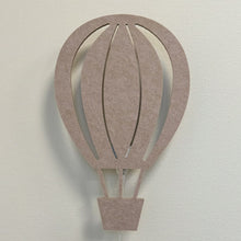 Væglampe i filt luftballon sandbeige – lampe slukket