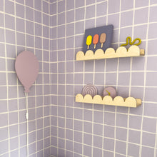 Houten wandlamp kinderkamer | Ballon - Lila - toddie.nl ®