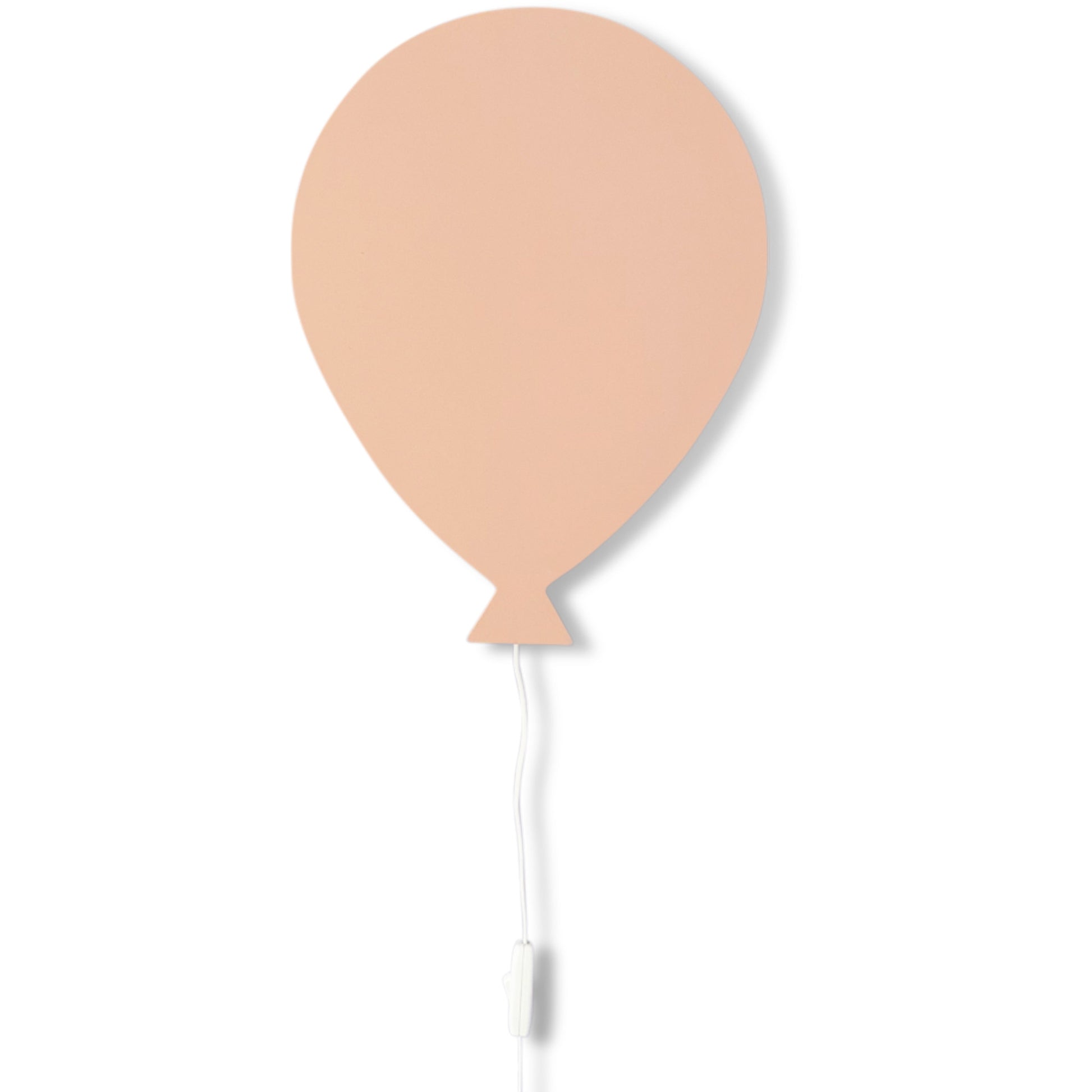 Houten wandlamp kinderkamer | Ballon - Peach - toddie.nl ®