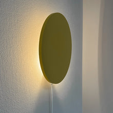 Houten wandlamp kinderkamer | cirkel true joy yellow - toddie.nl ®