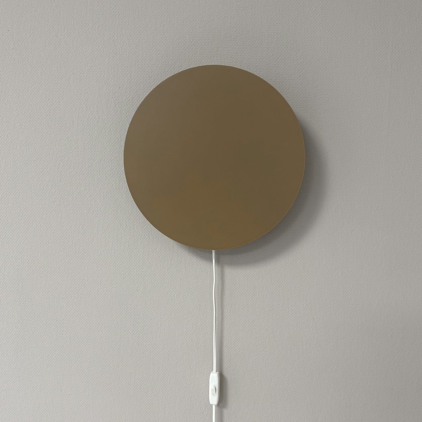 Houten wandlamp kinderkamer | cirkel spiced honey - toddie.nl ®