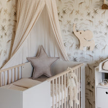 Houten wandlamp kinderkamer | Olifant - blank - toddie.nl ®
