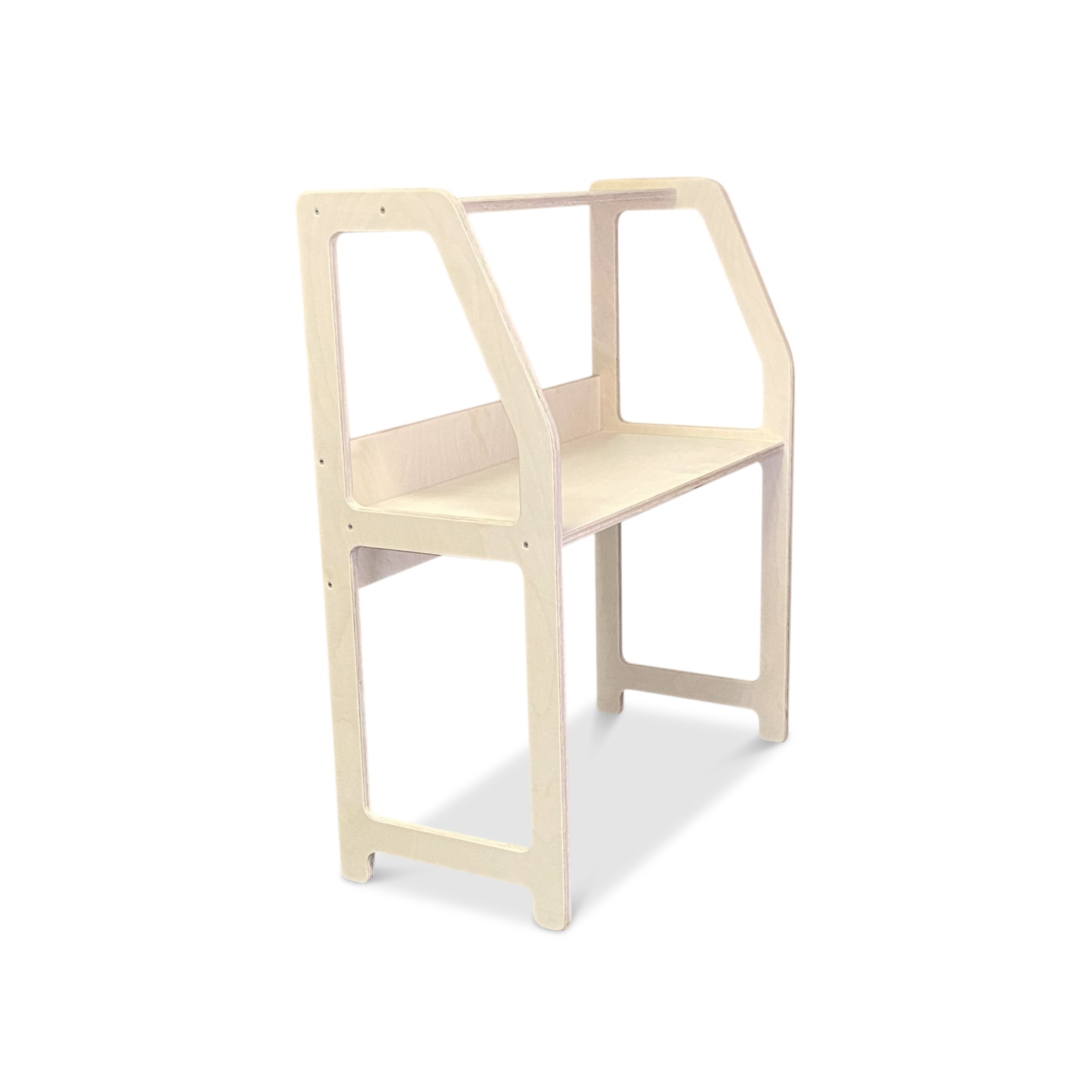 Moodie montessori houten bureau kinderkamer 2-7 jaar - blank - toddie.nl ®